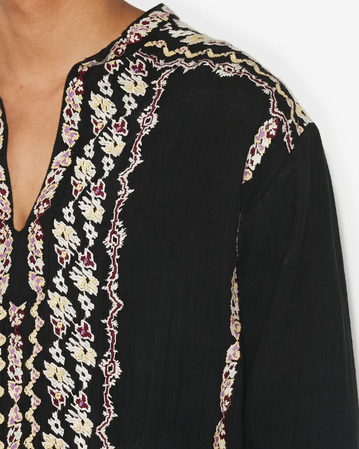 Cikariah blouse - Black - Man - 2