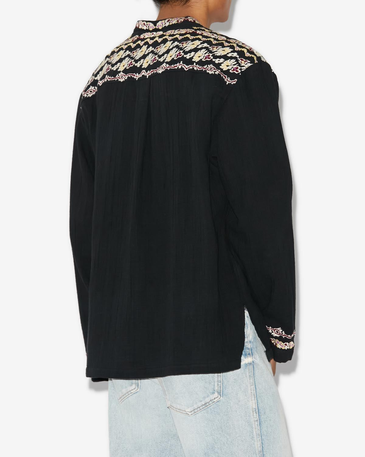 Cikariah blouse - Black - Man - 4