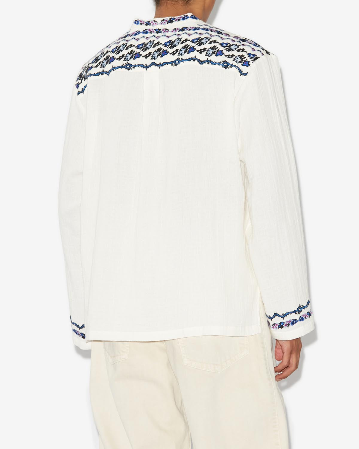 Cikariah blusa - Ecru - Man - 4