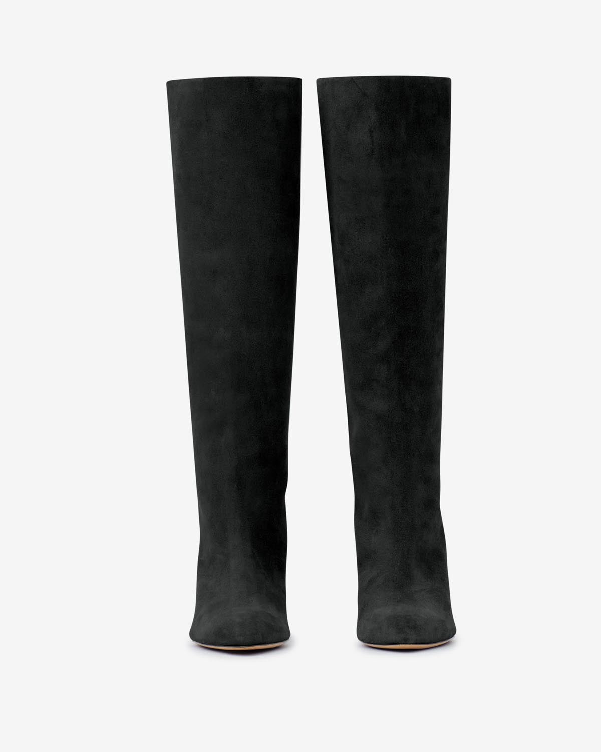 Botas de piel de ante laspi - Negro - Woman - 4