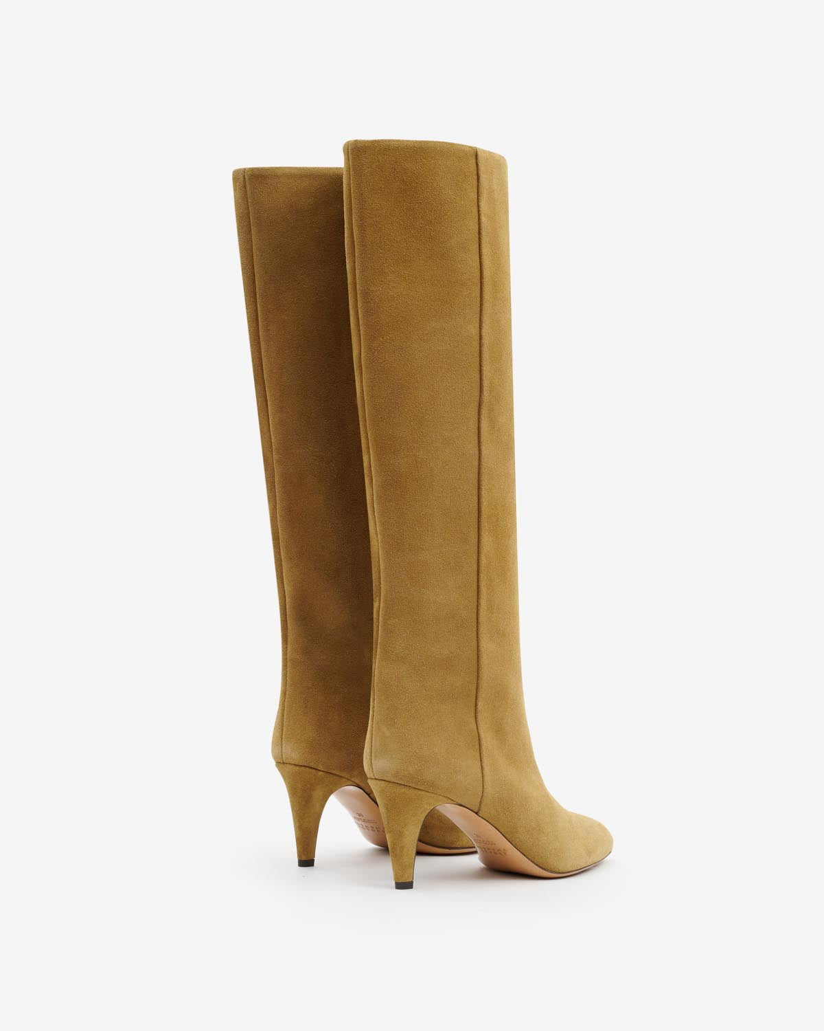 Botas de piel de ante laspi - Taupe - Woman - 2