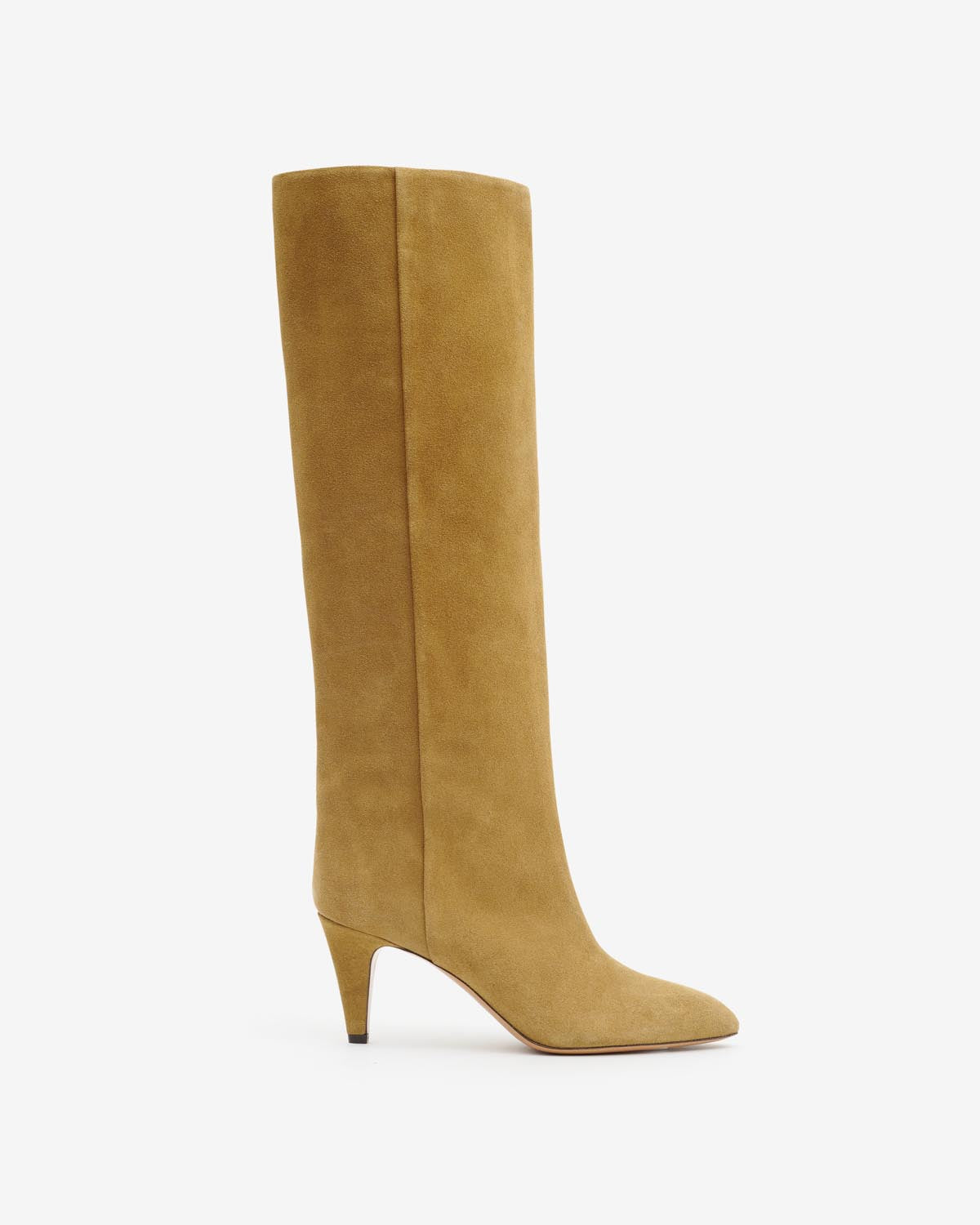 Botas de piel de ante laspi - Taupe - Woman - 1
