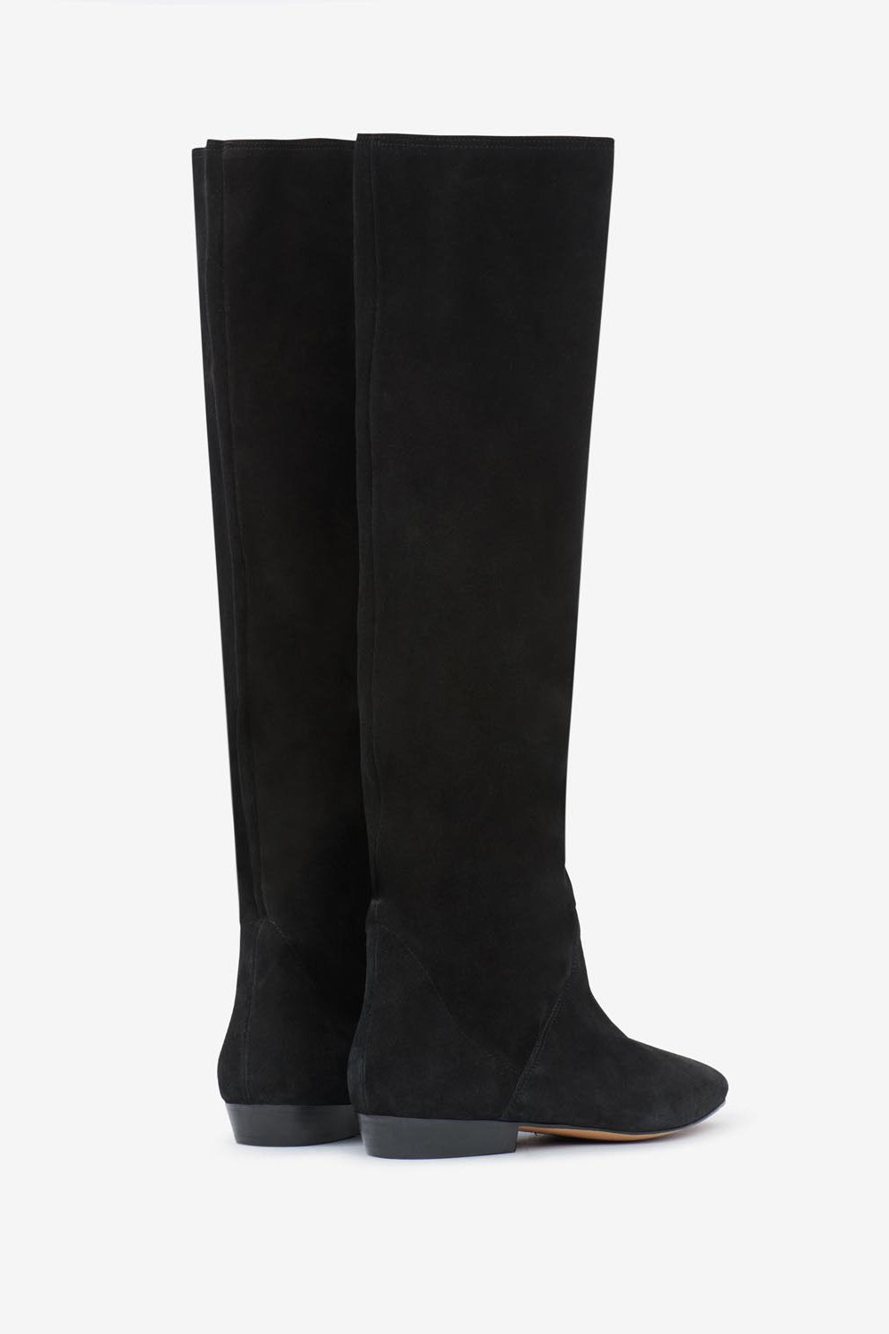 Sayla スエードレザー製 フラットブーツ - 黒 - Woman - 2