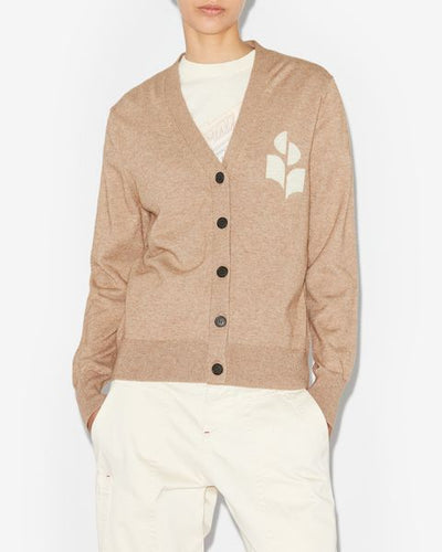 Karin cardigan - Camel - Woman - 6