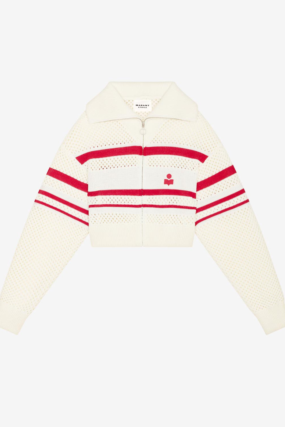 Meshiknit cardigan alec - Ecru - Woman - 1