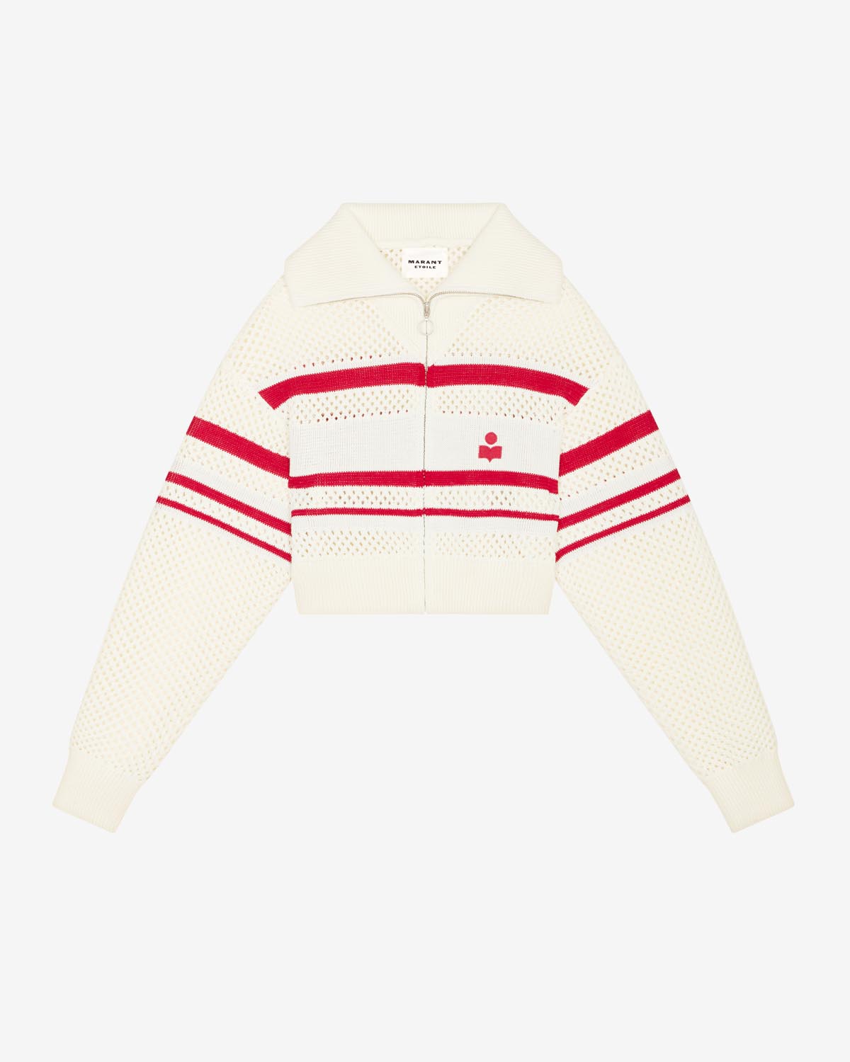 Meshiknit cardigan alec - Ecru - Woman - 5