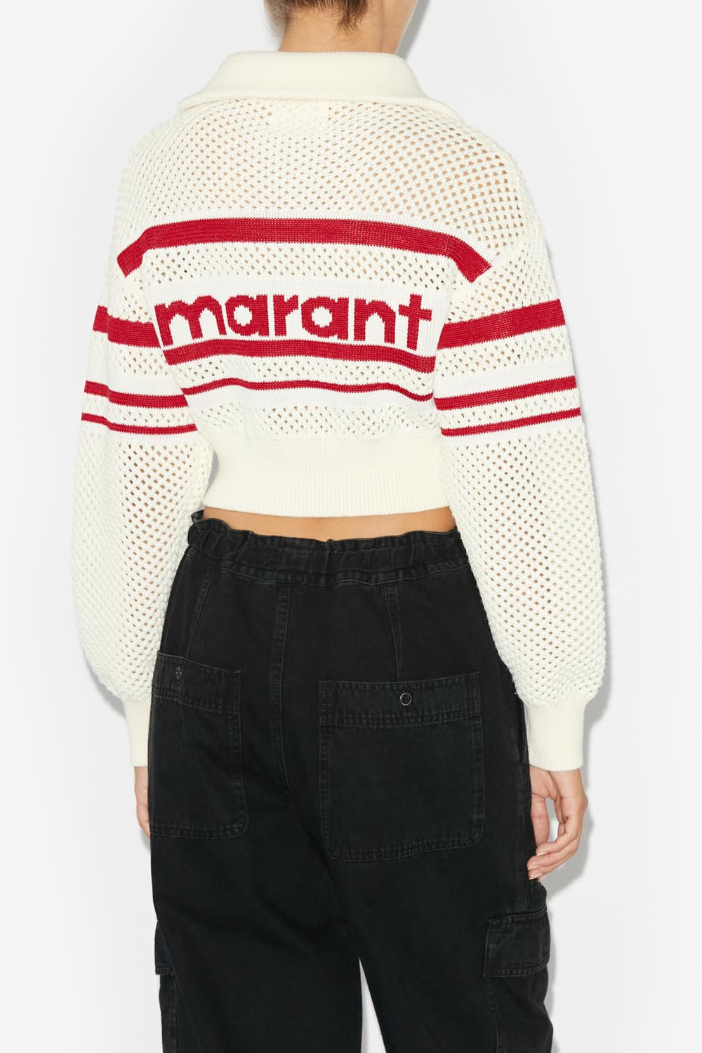 Meshiknit cardigan alec - Ecru - Woman - 5