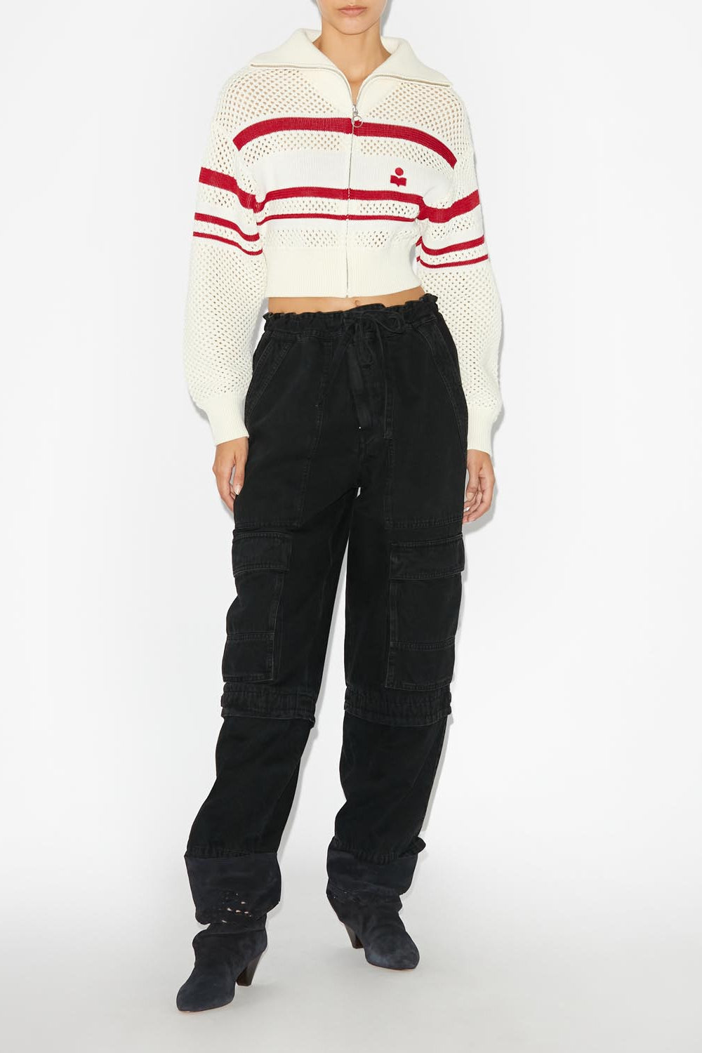 Meshiknit cardigan alec - Ecru - Woman - 2