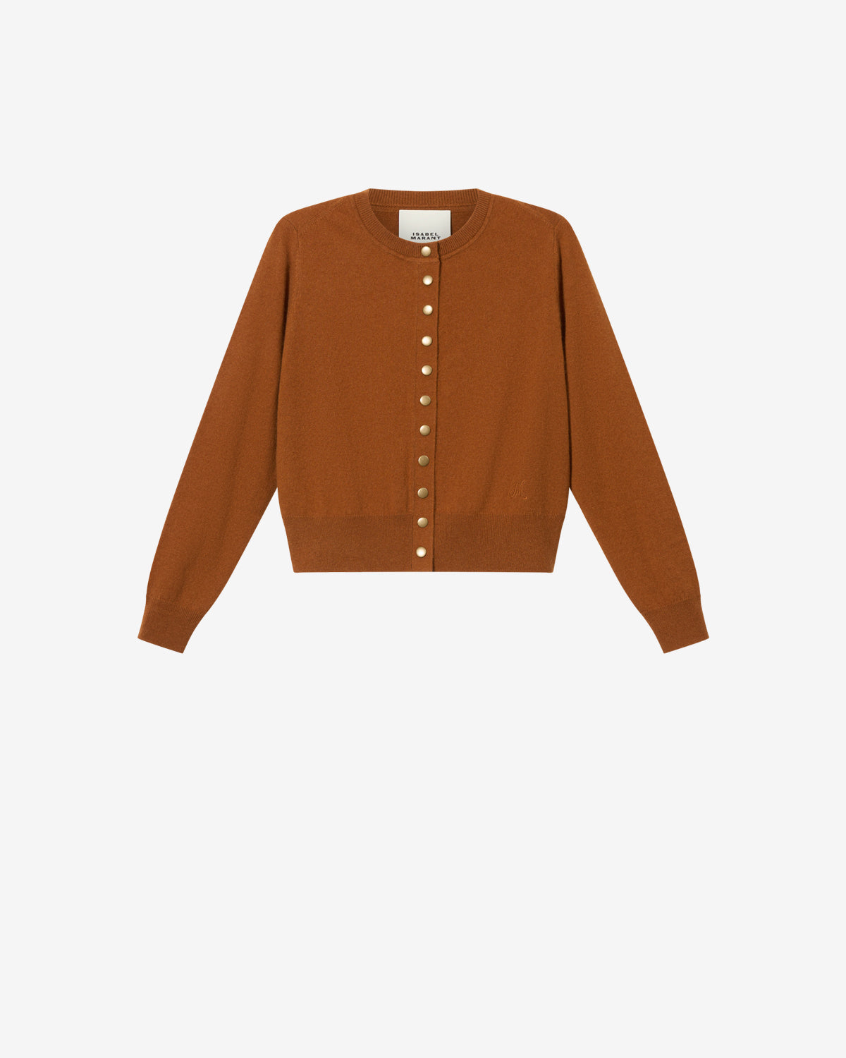 caramel Britishcollection カーディガン Idesia wool cardigan Woman caramel | ISABEL MARANT Official online