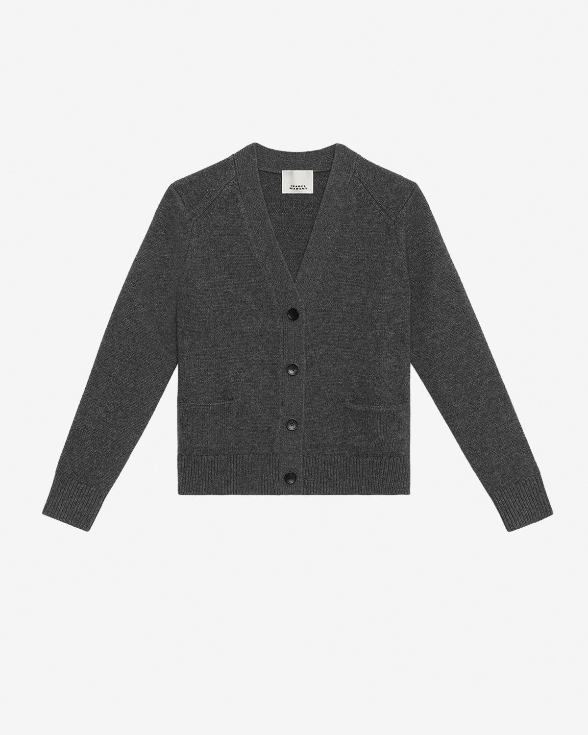 Brat cardigan Woman Anthracite 1