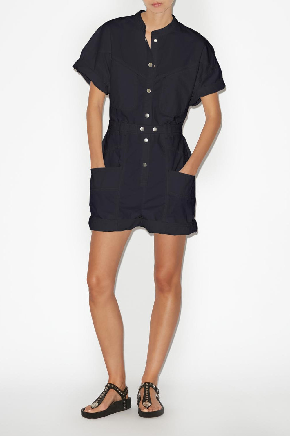 Salopette kiara - Noir délavé - Woman - 2