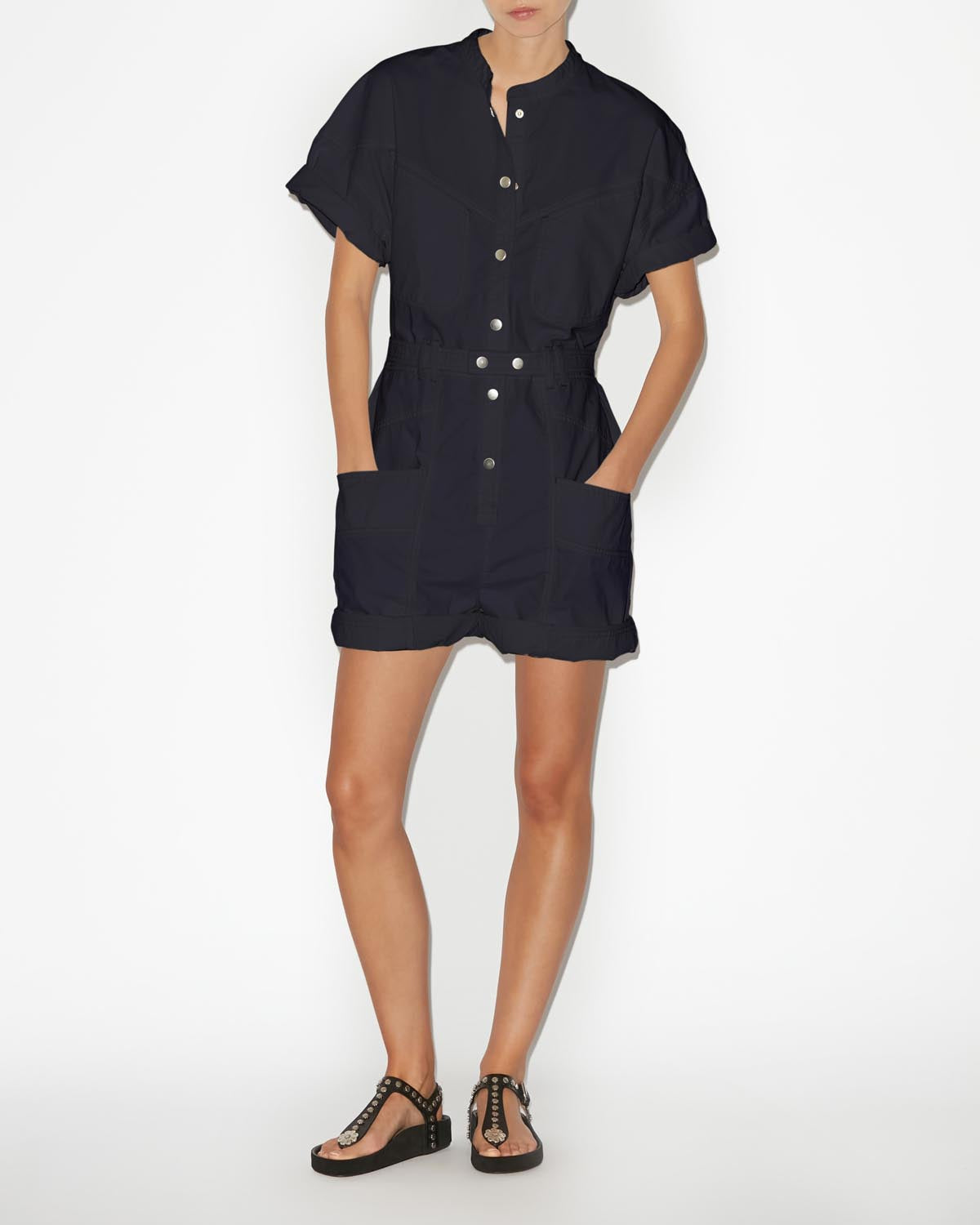 Kiara overall - Black - Woman - 1