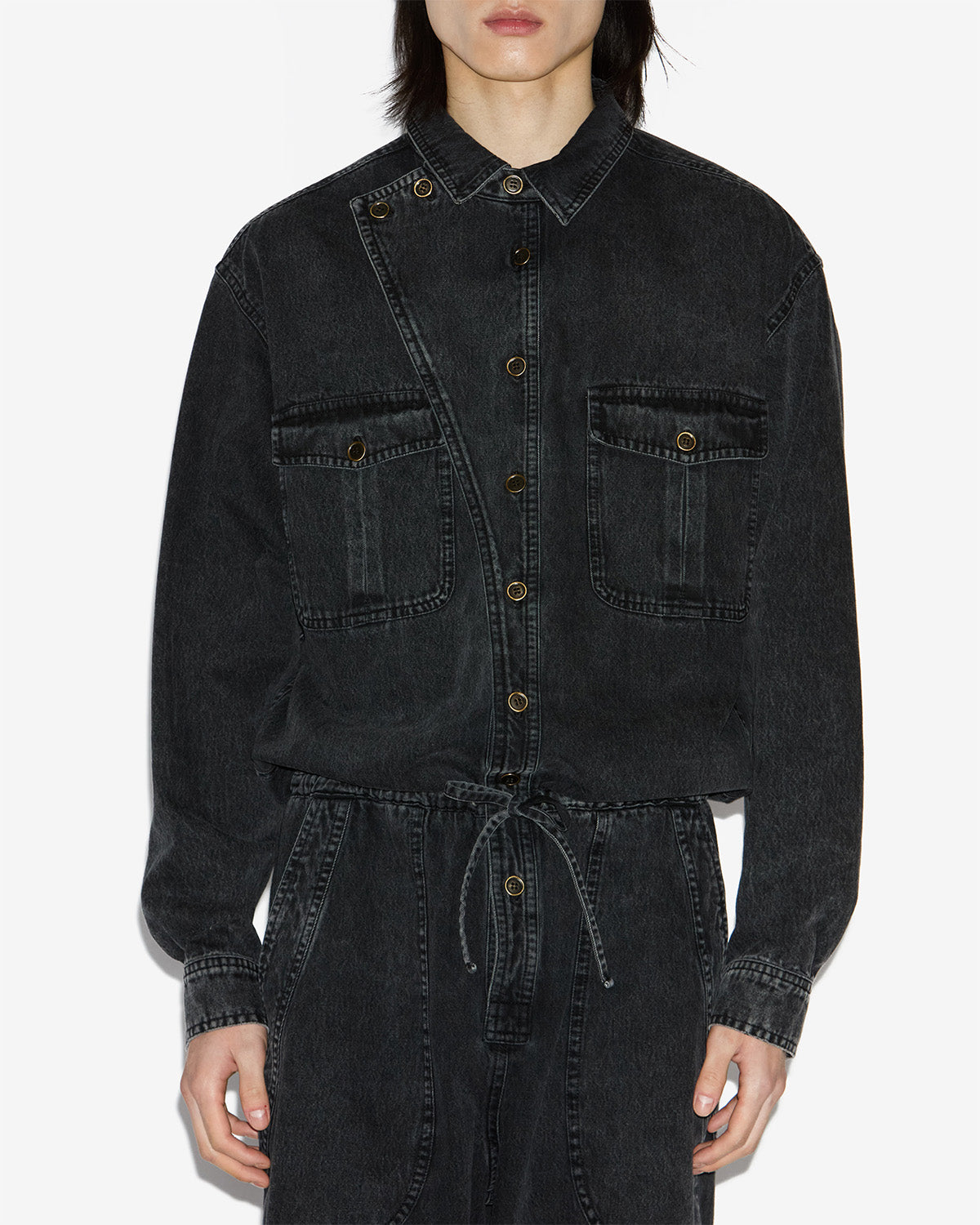 Tuta jumpsuit chelby Man Vintage black 4