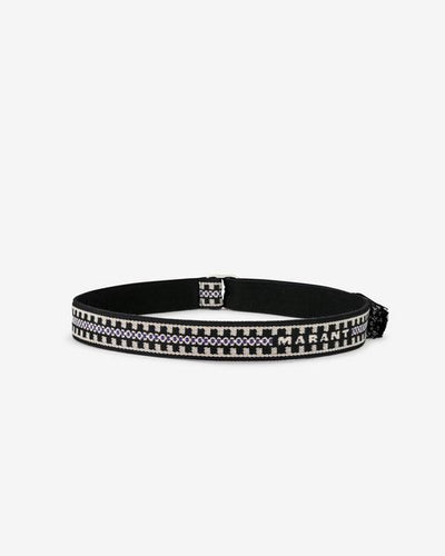 Nyessa belt - Black-blue - Woman - 5