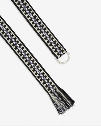 Nyessa belt - Black-blue - Woman - 11