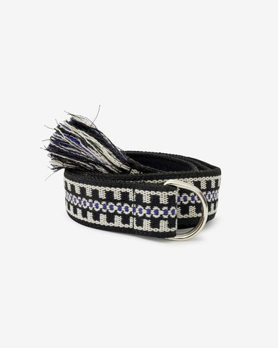 Nyessa belt - Black-blue - Woman - 8