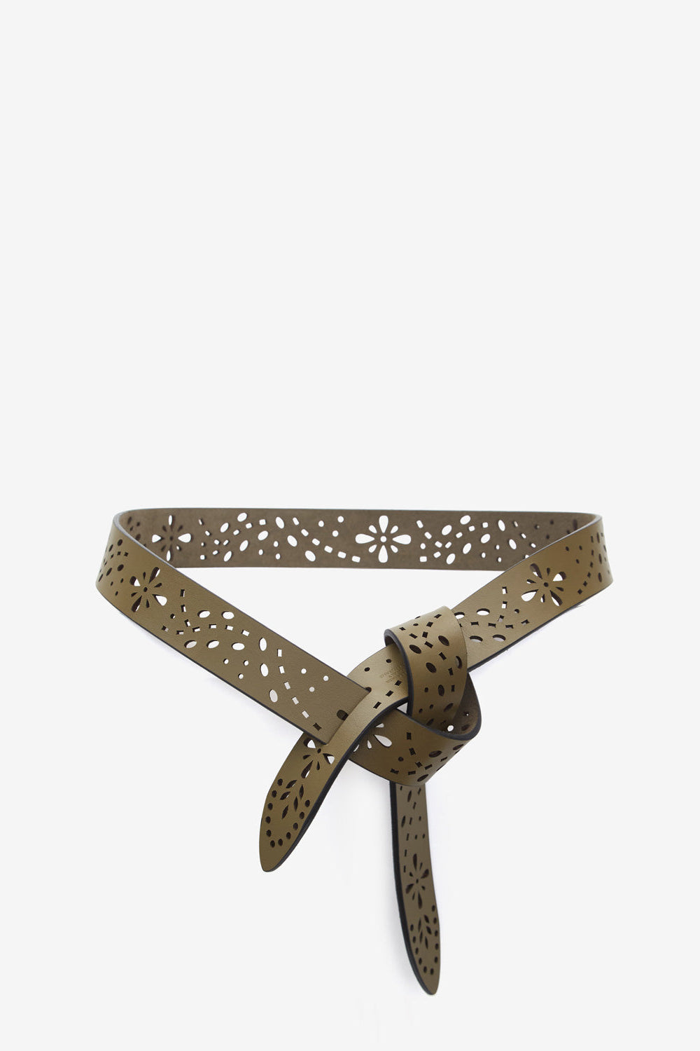 Lecce tie-up belt - Bronze - Woman - 1