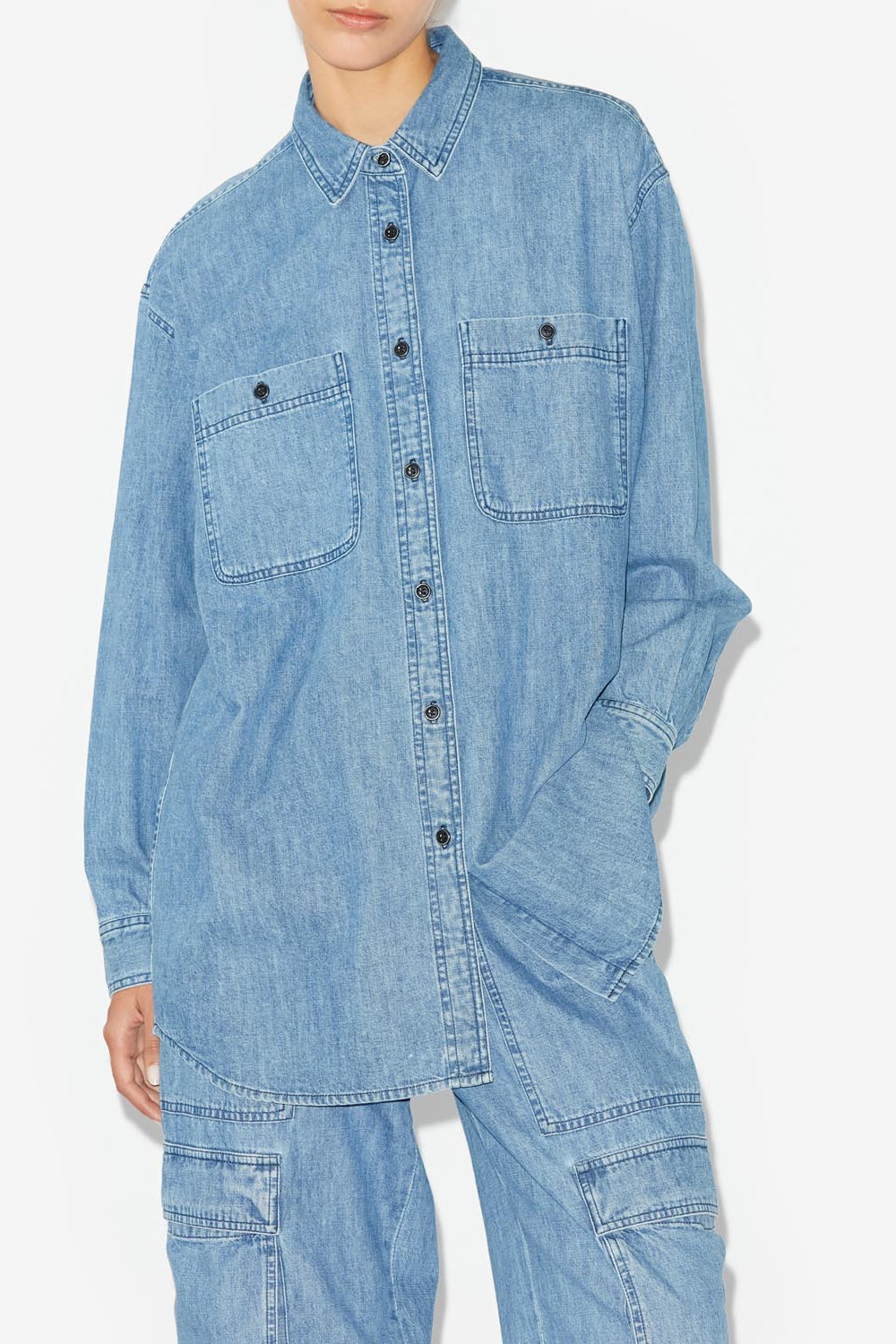 Chemise verane - Bleu - Woman - 4