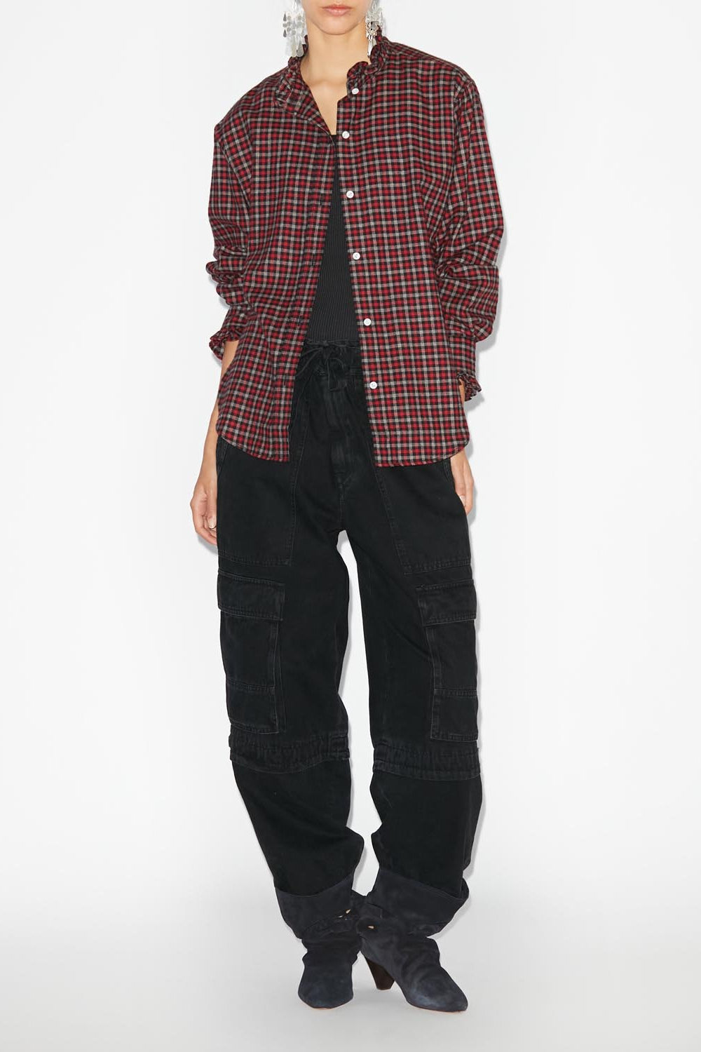 Saoli shirt - Red - Woman - 2