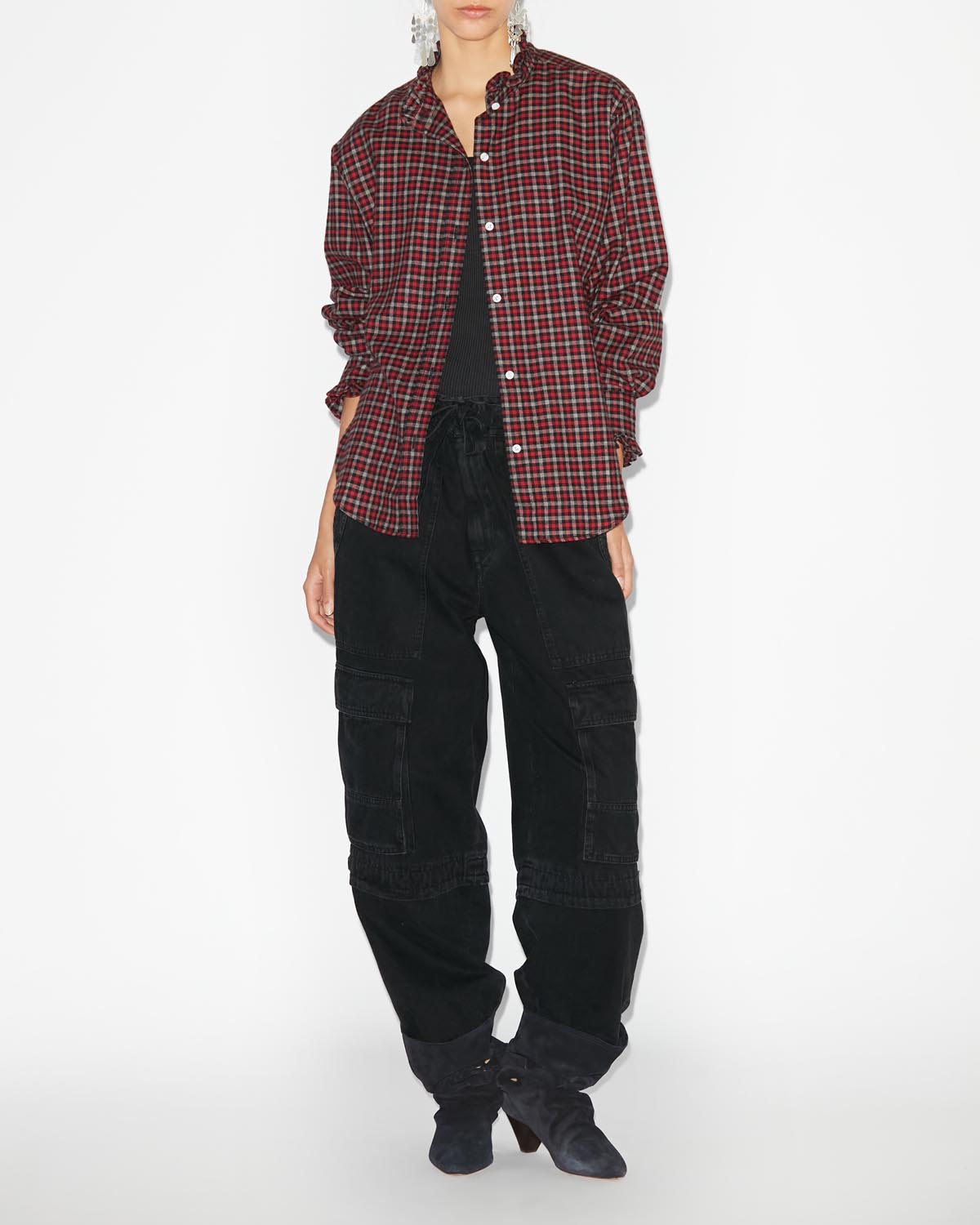 Saoli shirt - Red - Woman - 1