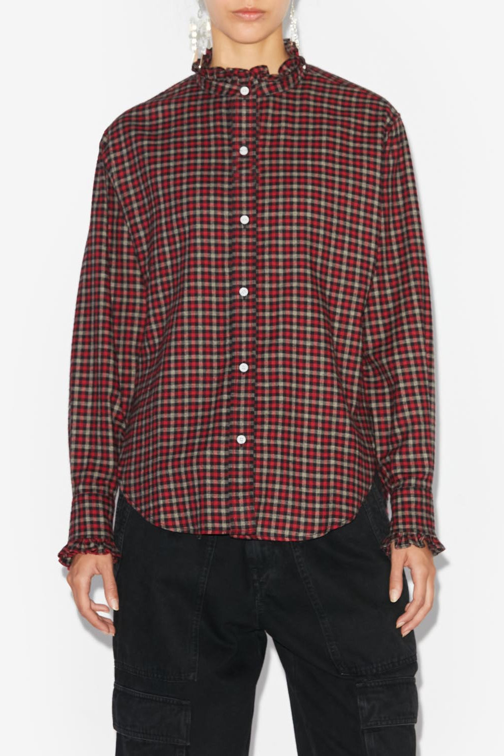 Saoli shirt - Red - Woman - 4