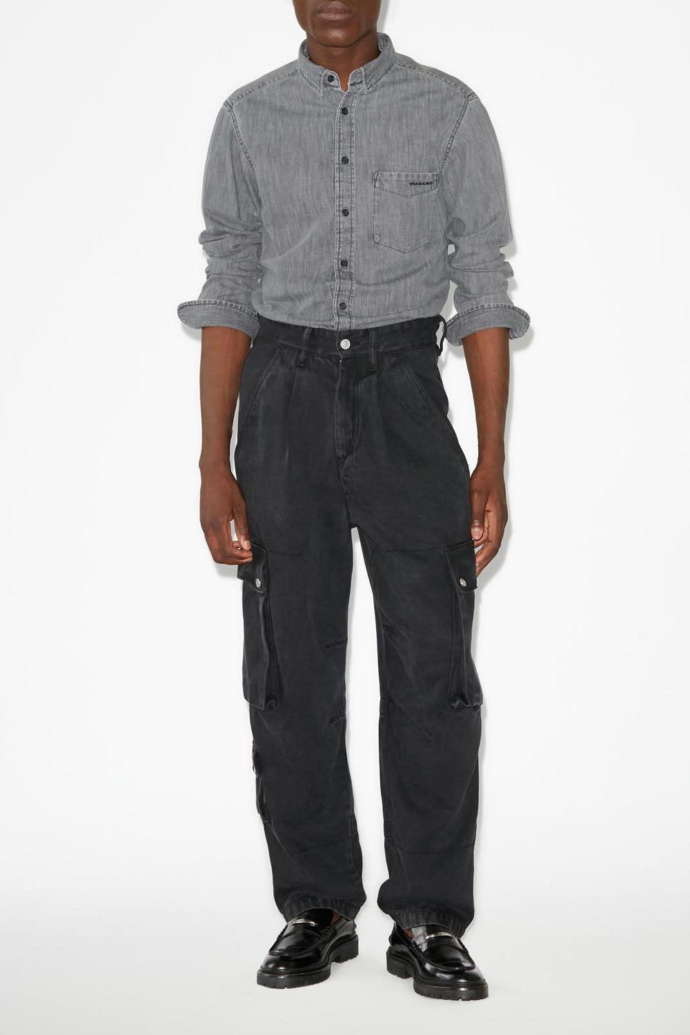 Camisa lako - Gris oscuro - Man - 2