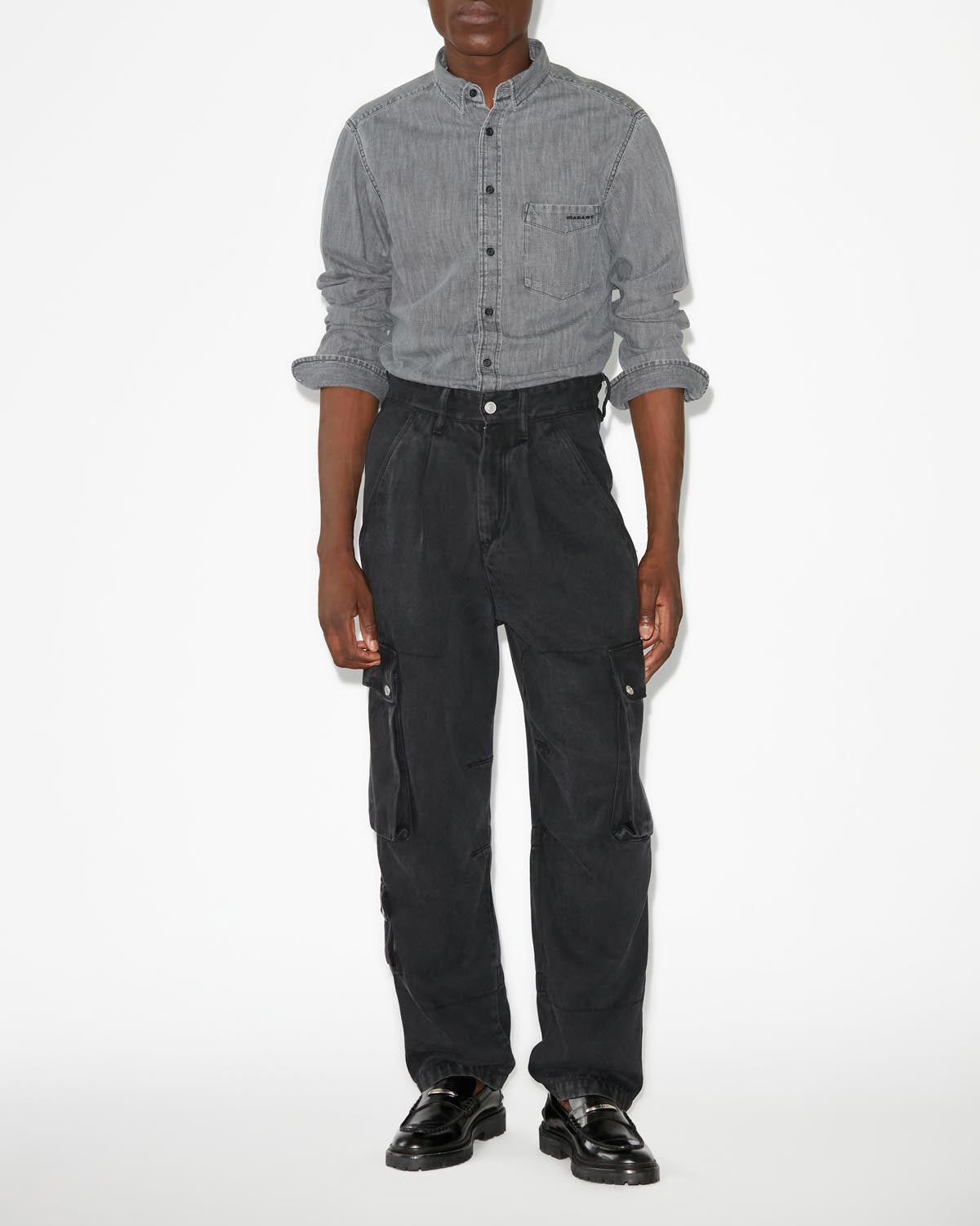 Camisa lako - Gris oscuro - Man - 1