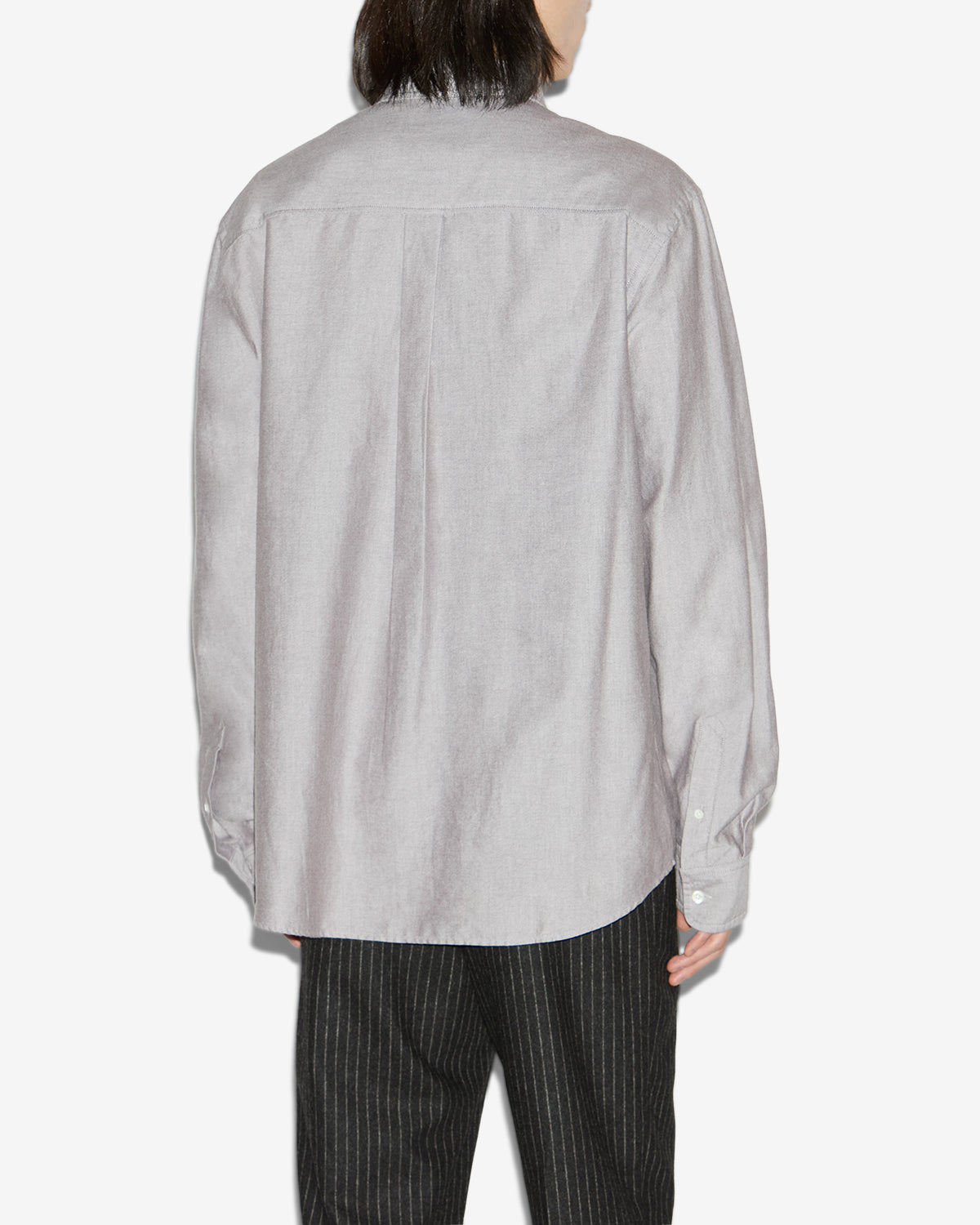 Jasolo shirt Man Gray 4