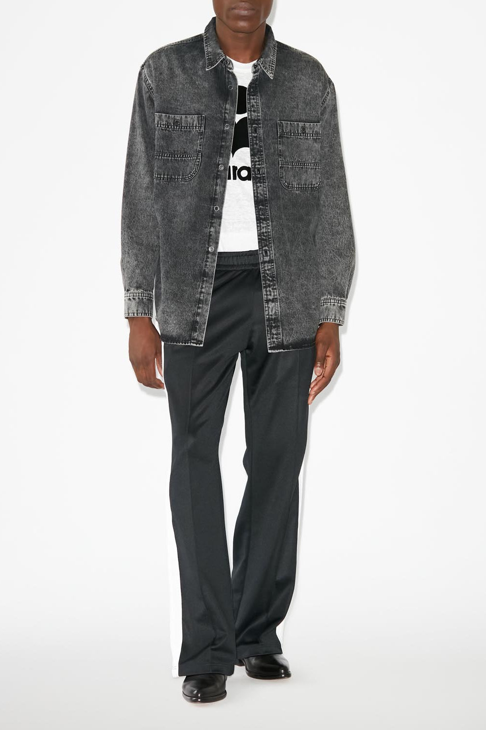 Camisa vhelynton - Negro lavado - Man - 2