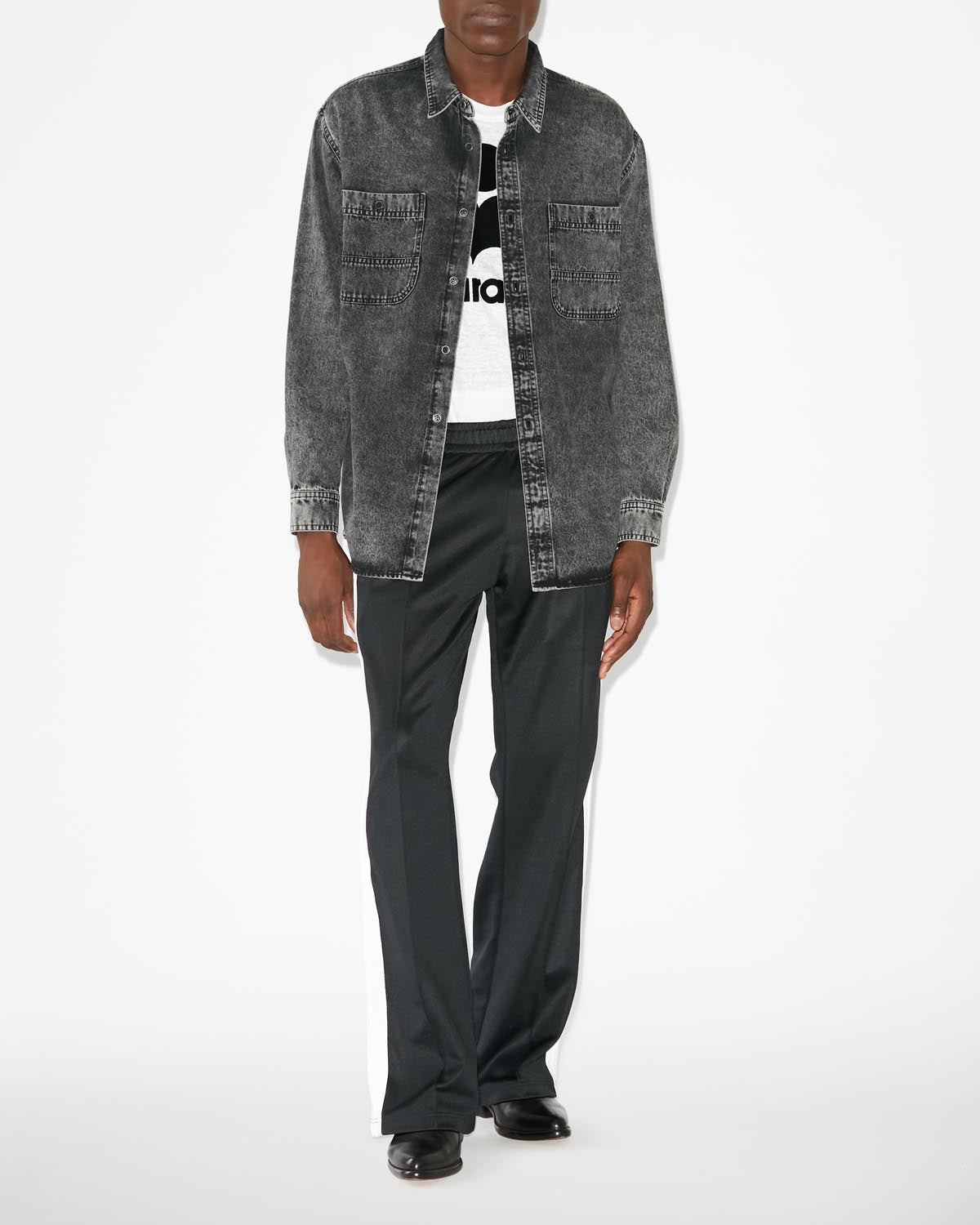 Camisa vhelynton - Negro lavado - Man - 1