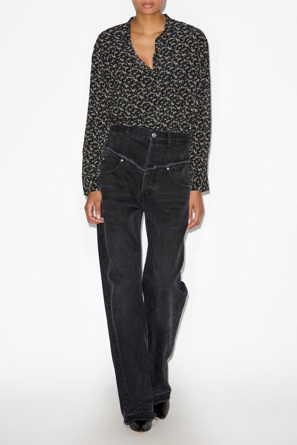 Catchell long-sleeve shirt - Negro - Woman - 2