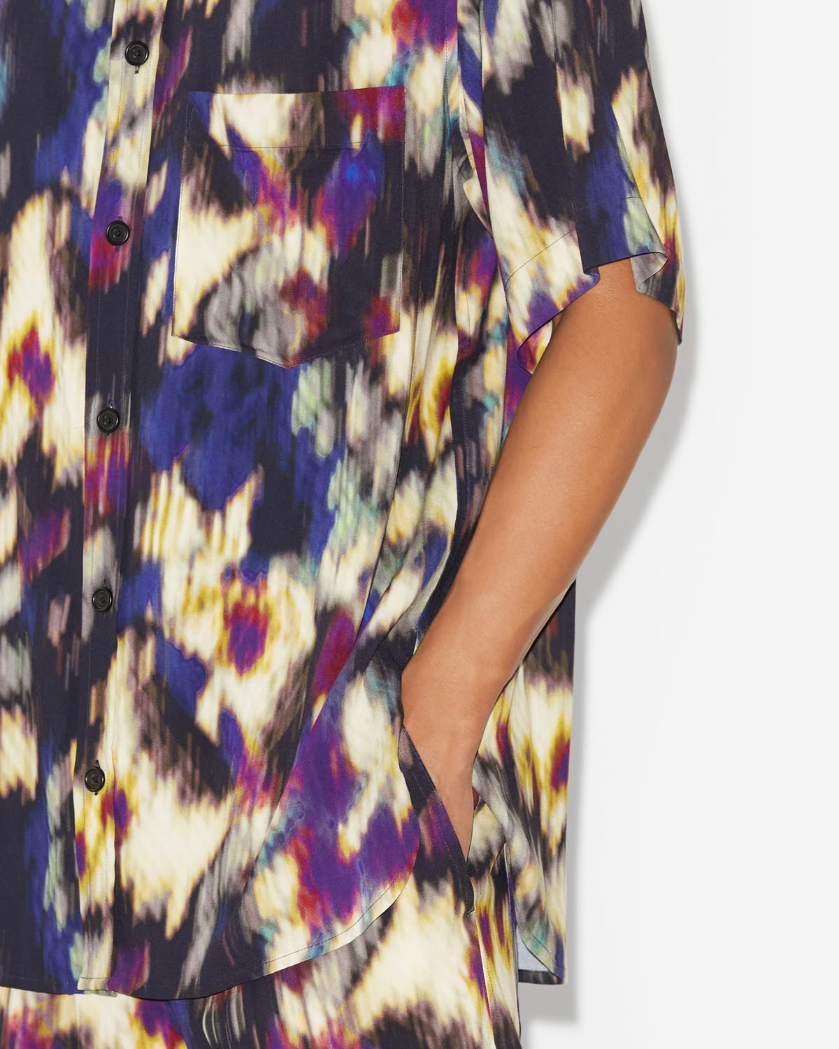 Vabilio camicia - Ochre-black - Man - 2