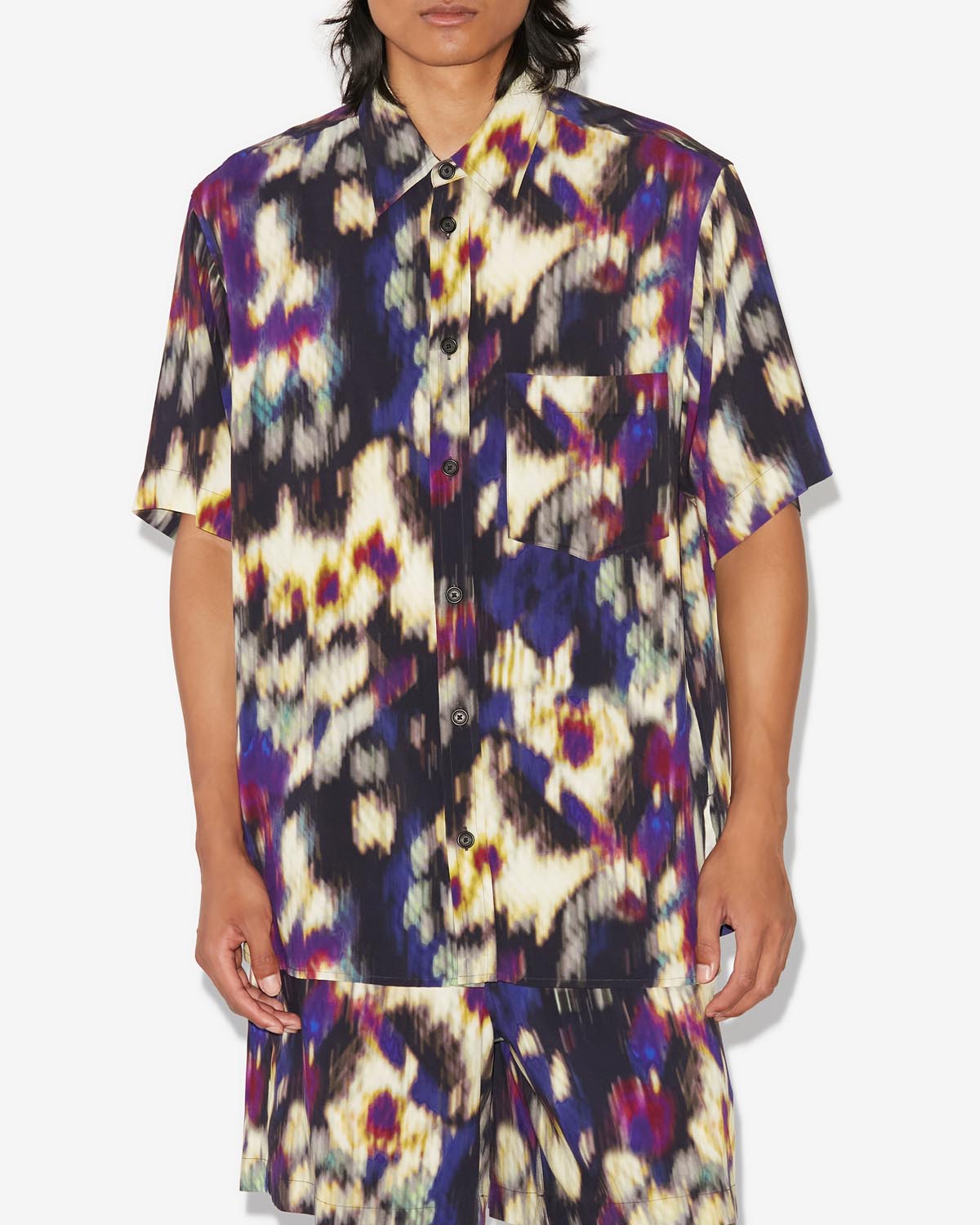 Vabilio camicia - Ochre-black - Man - 3