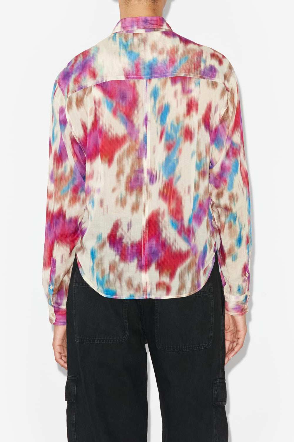 Camisa nath - Beige-raspberry - Woman - 5