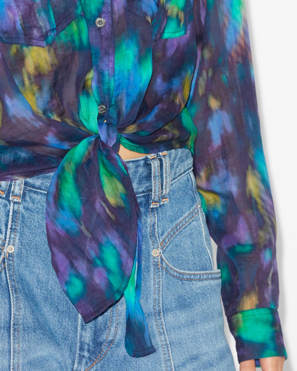 Nath シャツ - Blue-green - Woman - 2