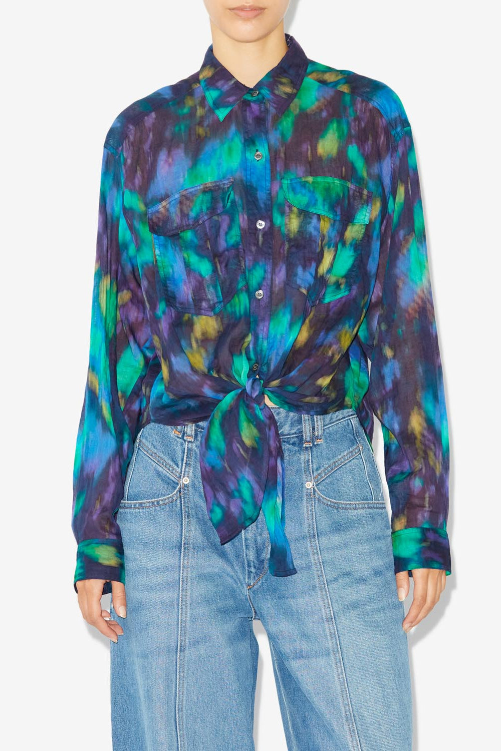 Camisa nath - Blue-green - Woman - 4