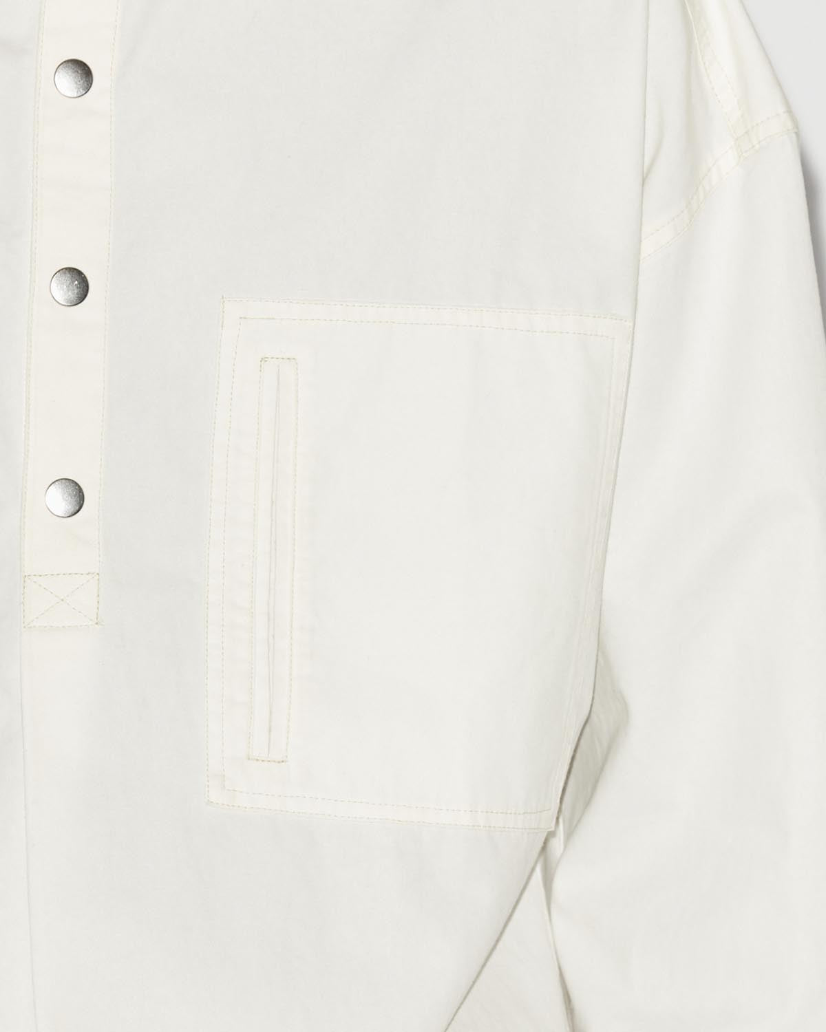 Chemise terry - Écru - Man - 2