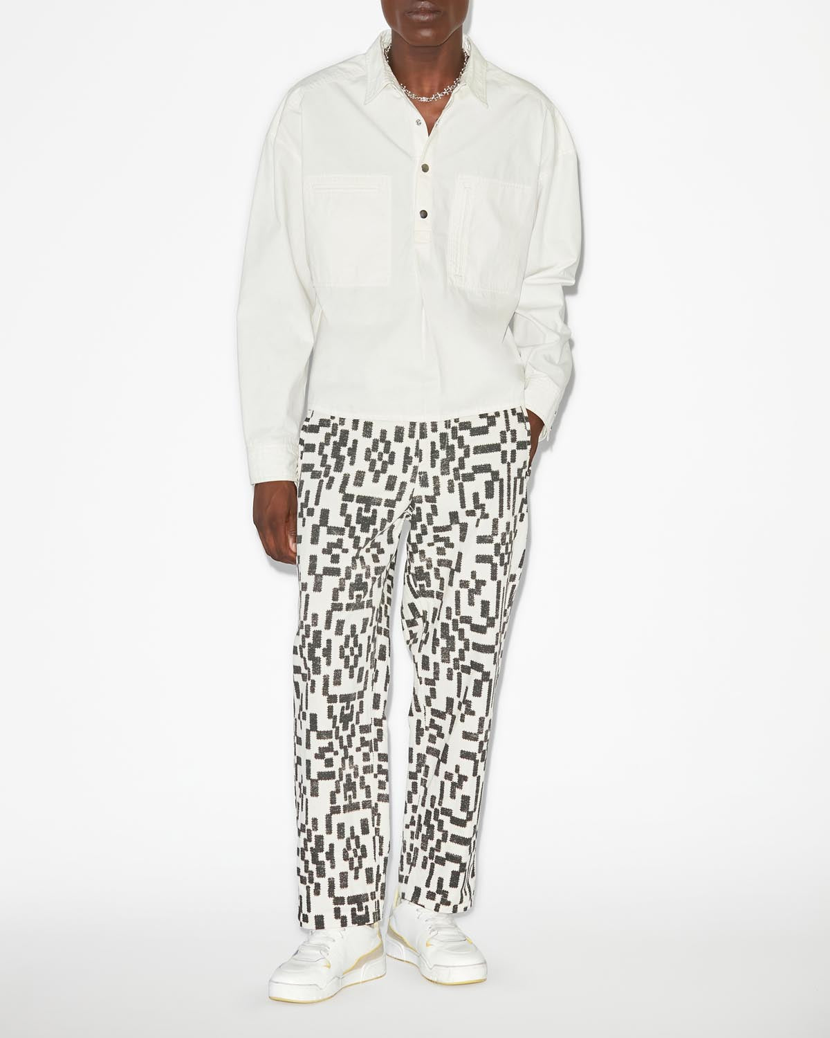 Chemise terry - Écru - Man - 1