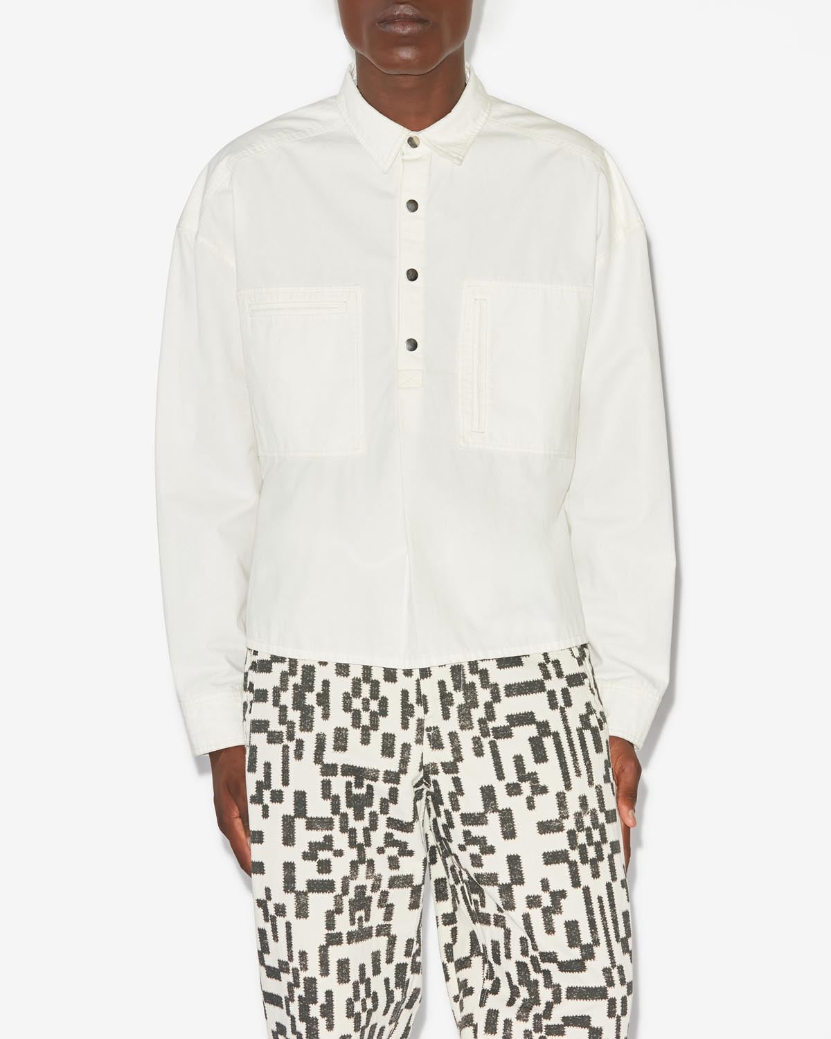 Chemise terry - Écru - Man - 3