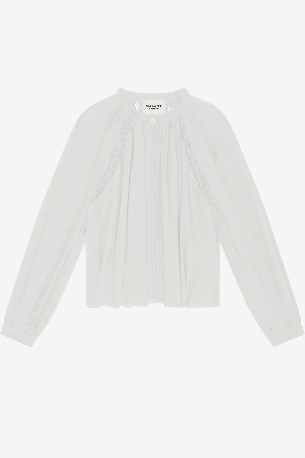 Long-sleeve blouse janelle - White - Woman - 1