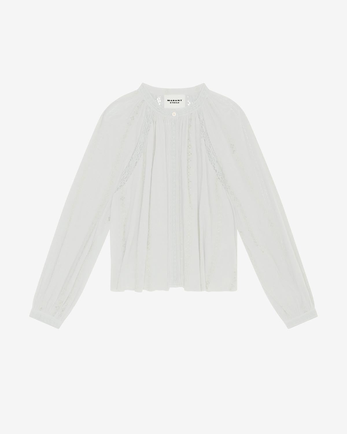 Long-sleeve blouse janelle - Bianco - Woman - 5