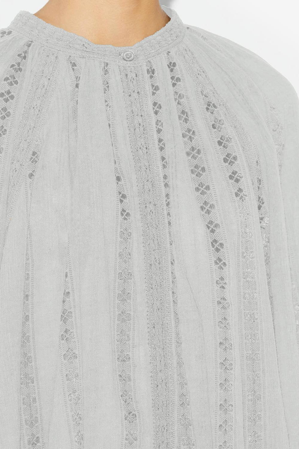 Long-sleeve blouse janelle - White - Woman - 3