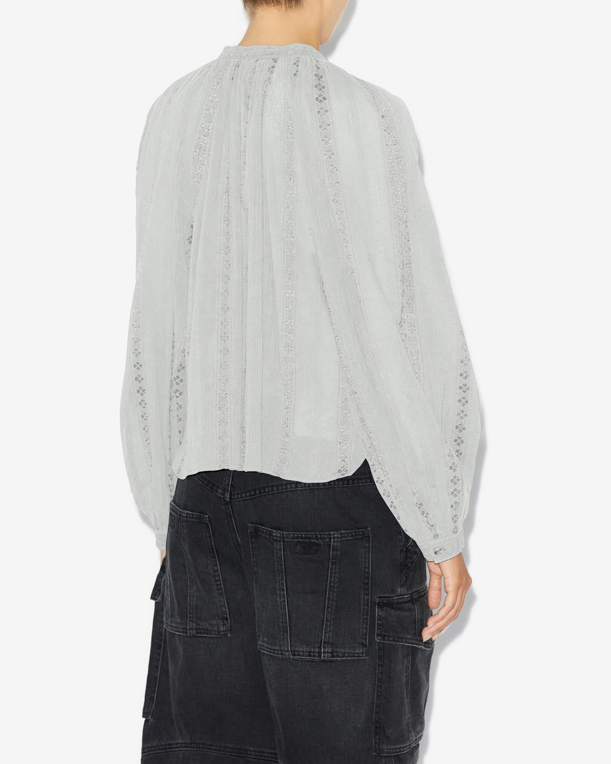 Long-sleeve blouse janelle - Bianco - Woman - 4