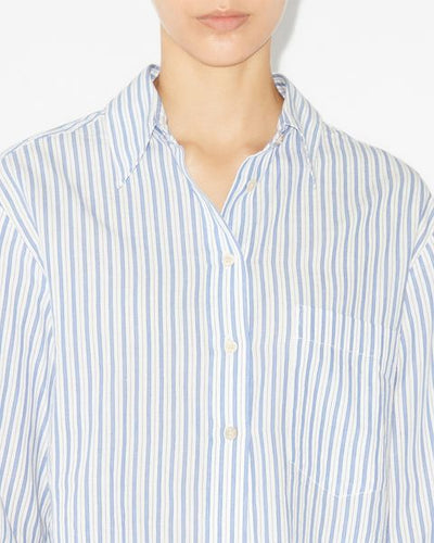 Eliora long-sleeve shirt - Blue - Woman - 4