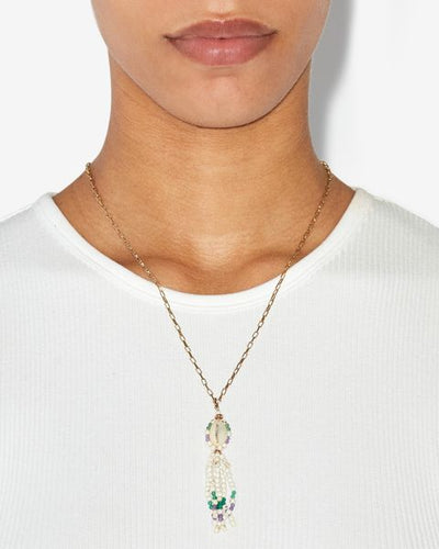 Collier malebo - Écru-vert - Woman - 2