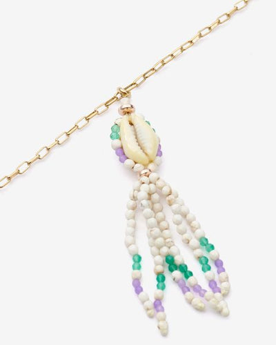 Collier malebo - Écru-vert - Woman - 3