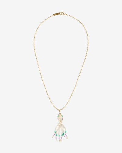 Collier malebo - Écru-vert - Woman - 1