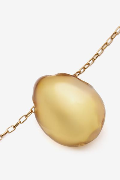 Halskette shiny bubble - Golden - Woman - 3