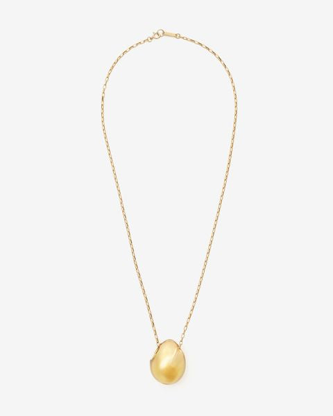 Shiny bubble necklace Woman Gold 3