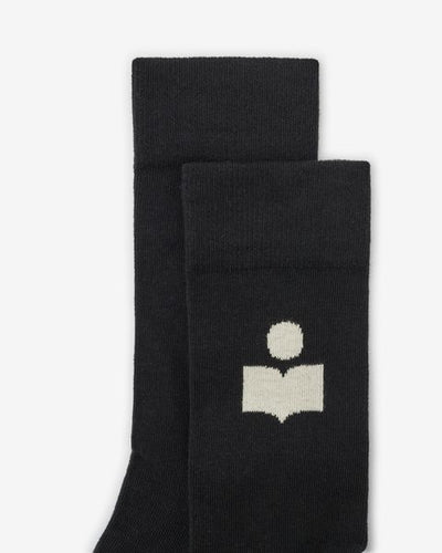 Siloki logo socks - Black - Man - 4